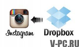 Dropbox unggah foto ke Instagram