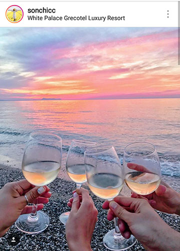 ide foto musim panas untuk anggur laut instagram