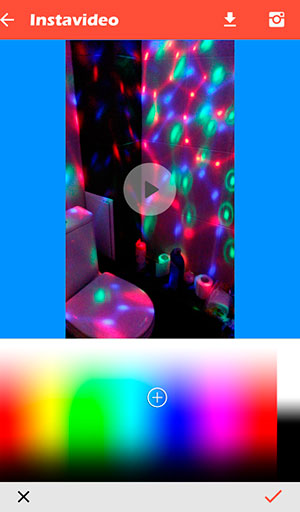 Pemrosesan video untuk Instagram di InstaVideo