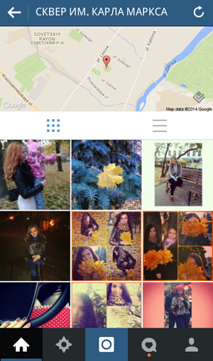 Cara menemukan foto berdasarkan lokasi di Instagram