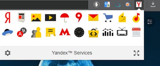 Layanan Yandex