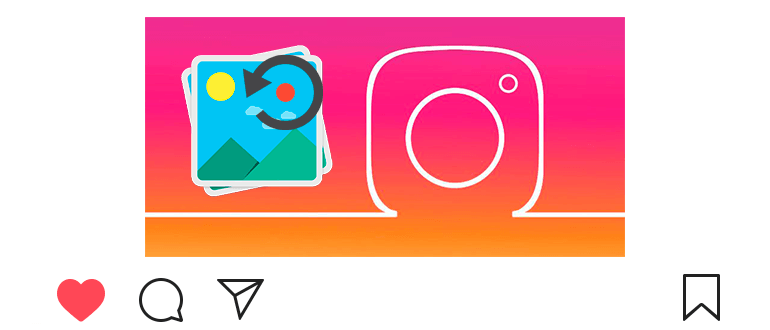 Cara memutar foto di Instagram