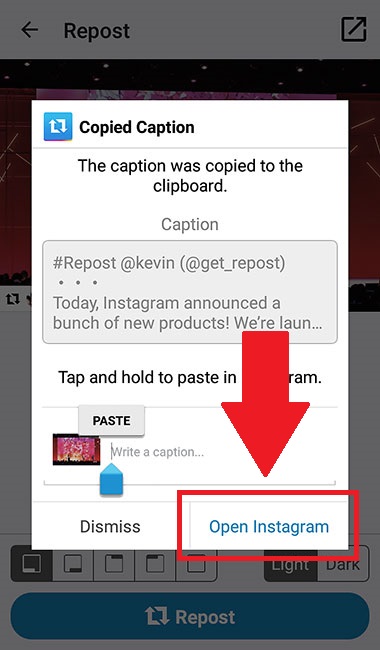 Cara memposting ulang video di Instagram