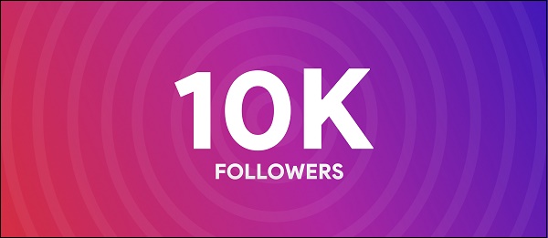 10 ribu pelanggan Instagram