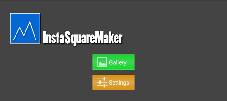 Cara memasang foto persegi panjang di Instagram: aplikasi InstaSquareMaker