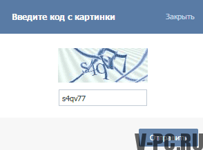 kode dari gambar VKontakte