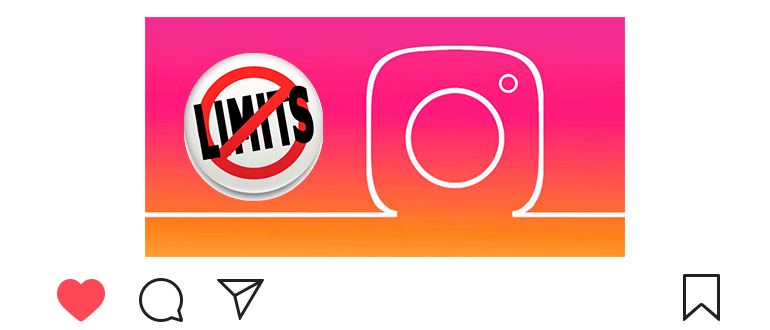 Batas dan batasan di Instagram