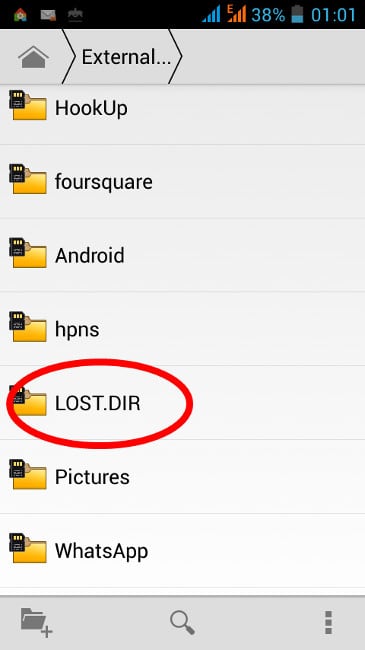 Folder Android Lost.Dir