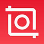 buat video dalam aplikasi inShot iPhone bingkai putih