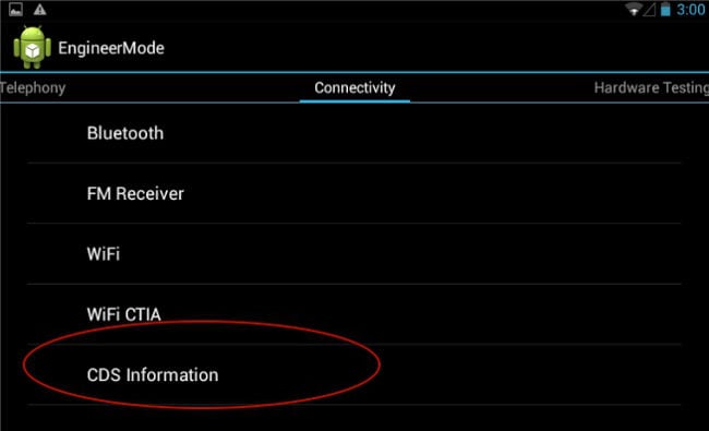 Di mana harus mengubah IMEI di menu rekayasa Android Di mana harus mengubah IMEI di menu rekayasa Android
