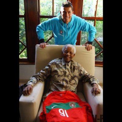 Cristiano dengan Kakek Halaman Instagram Cristiano Ronaldo